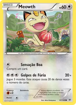 Meowth – Carta Pokémon TCG