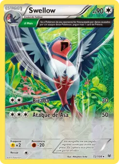 Swellow – Carta Pokémon TCG