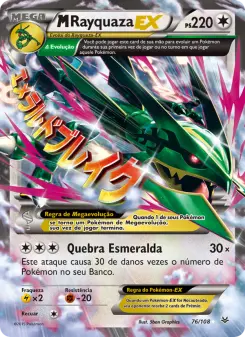 M-Rayquaza EX – Carta Pokémon TCG
