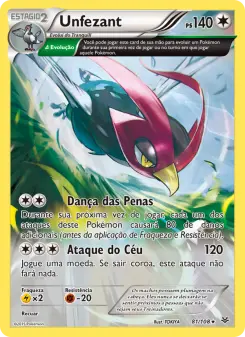 Unfezant – Carta Pokémon TCG