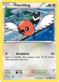 Fletchling – Carta Pokémon TCG