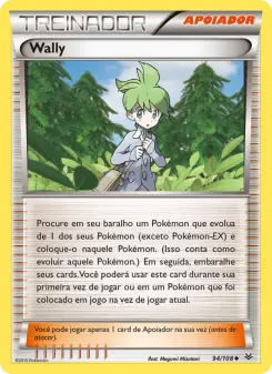 Wally – Carta Pokémon TCG