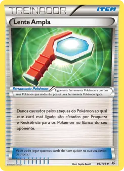Lente Ampla – Carta Pokémon TCG