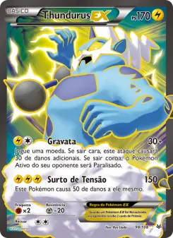 Thundurus EX – Carta Pokémon TCG