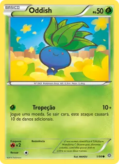 Oddish – Carta Pokémon TCG