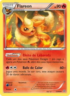 Flareon – Carta Pokémon TCG