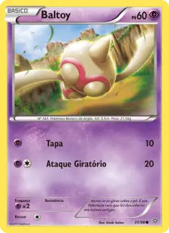 Baltoy – Carta Pokémon TCG