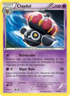 Claydol – Carta Pokémon TCG