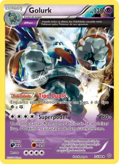 Golurk – Carta Pokémon TCG
