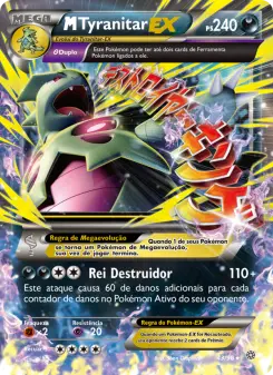 M-Tyranitar EX – Carta Pokémon TCG