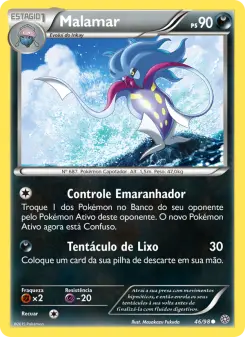 Malamar – Carta Pokémon TCG