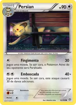 Persian – Carta Pokémon TCG