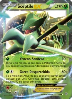 Sceptile EX – Carta Pokémon TCG