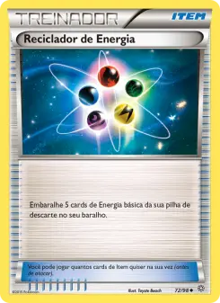 Reciclador de Energia – Carta Pokémon TCG
