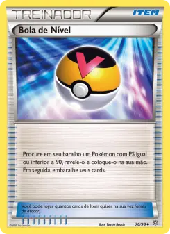 Bola de Nível – Carta Pokémon TCG
