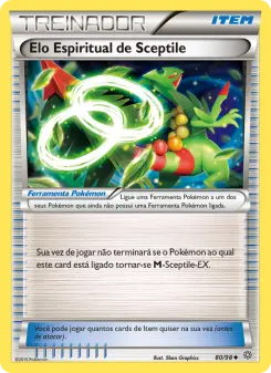 Elo Espiritual de Sceptile – Carta Pokémon TCG