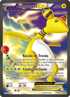 Ampharos EX – Carta Pokémon TCG