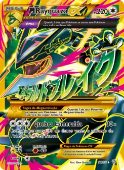 M-Rayquaza EX – Carta Pokémon TCG