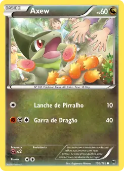 Axew – Carta Pokémon TCG