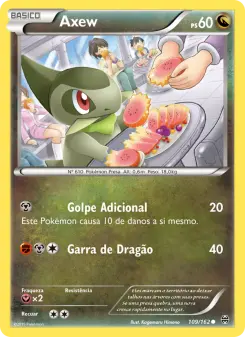Axew – Carta Pokémon TCG