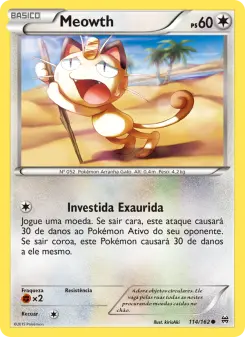 Meowth – Carta Pokémon TCG