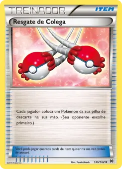 Resgate de Colega – Carta Pokémon TCG