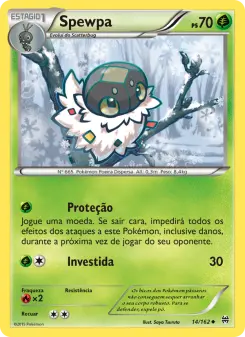 Spewpa – Carta Pokémon TCG
