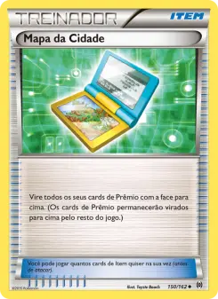 Mapa da Cidade – Carta Pokémon TCG