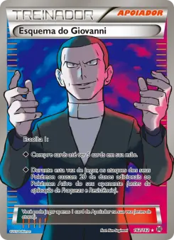 Esquema do Giovanni – Carta Pokémon TCG