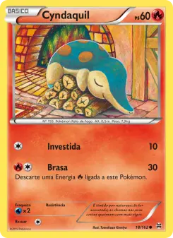 Cyndaquil – Carta Pokémon TCG