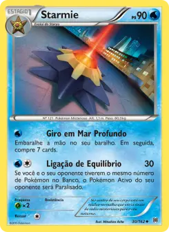 Starmie – Carta Pokémon TCG