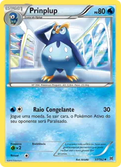 Prinplup – Carta Pokémon TCG