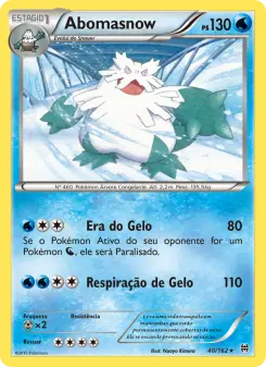 Abomasnow – Carta Pokémon TCG