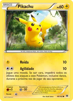 Pikachu – Carta Pokémon TCG
