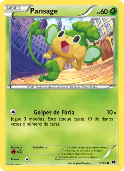 Pansage – Carta Pokémon TCG