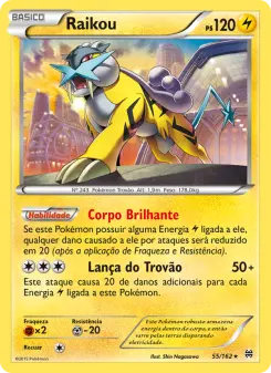 Raikou – Carta Pokémon TCG