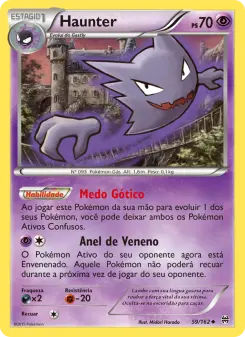 Haunter – Carta Pokémon TCG