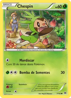 Chespin – Carta Pokémon TCG