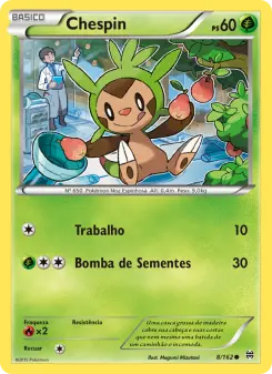 Chespin – Carta Pokémon TCG