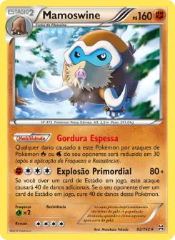 Mamoswine – Carta Pokémon TCG