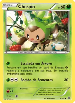 Chespin – Carta Pokémon TCG