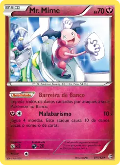 Mr. Mime – Carta Pokémon TCG