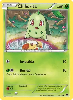 Chikorita – Carta Pokémon TCG