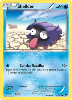 Shellder – Carta Pokémon TCG