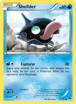 Shellder – Carta Pokémon TCG