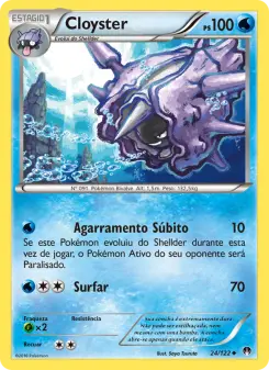 Cloyster – Carta Pokémon TCG