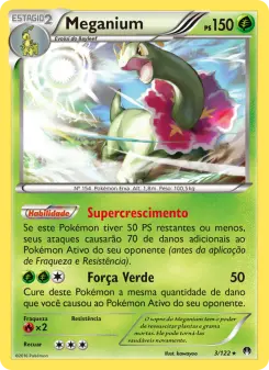 Meganium – Carta Pokémon TCG