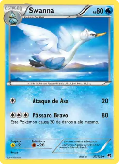 Swanna – Carta Pokémon TCG