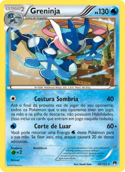 Greninja – Carta Pokémon TCG