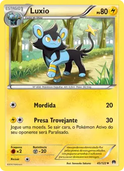 Luxio – Carta Pokémon TCG